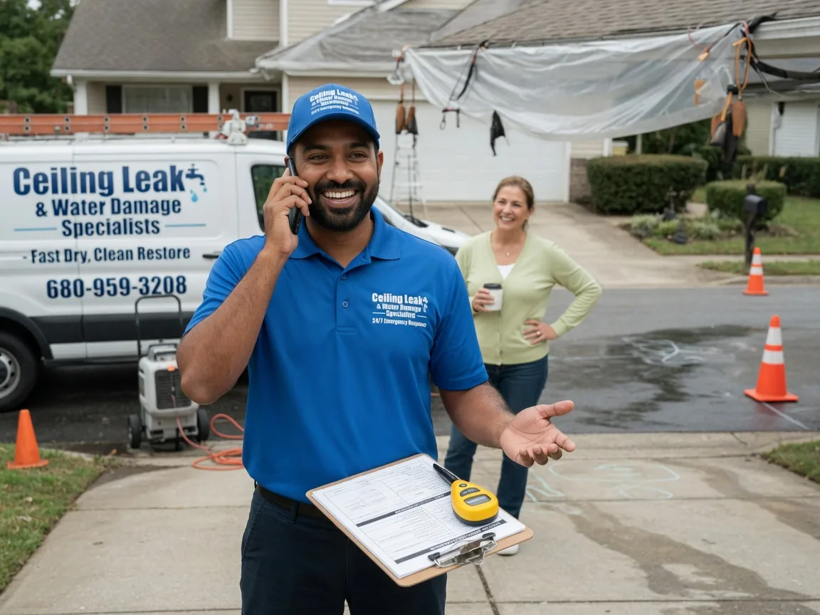 Ceiling Leak Cleanup Afton, TN FAQs